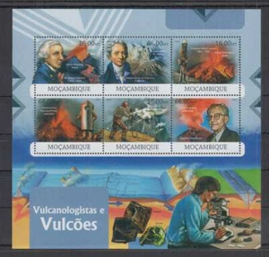 H647. Mozambique - MNH - 2012 - Famous People - Volcanology - Picture 1 of 1