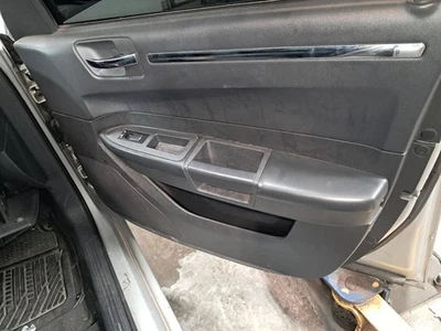 2010 Chrysler 300 Right Front Door Trim Panel Black OEM Used 448140 - Image 1 of 4