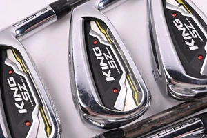 Cobra King Speedzone Irons / 6-PW+GW+SW / Senior Flex UST Recoil ESX480 Shafts - Picture 1 of 8