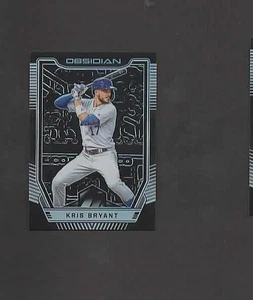 2019 Panini Obsidian Holo Prizm #32 KRIS BRYANT - Picture 1 of 2