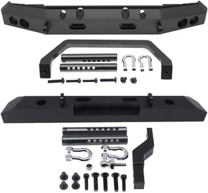 Alloy Front and Rear Bumper w/ Hooks 13805 For RC RedCat 1/10 Everest Gen7 - Picture 1 of 10