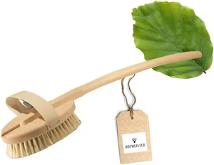 Hofmeister Badebürste 47 cm Buchenholz Rückenbürste Naturborsten Duschbürste - Bild 1 von 6