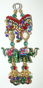 One Elephant Indian Handicrafts Wall Car Door Hanging Decorative Christmas Gifts