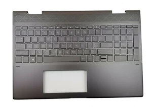 CONJUNTO REPOSAMANOS RETROILUMINADO TECLADO HP ENVY X360 15-CP 15M-CP 15Z-CP L32767-B31 - Imagen 1 de 2
