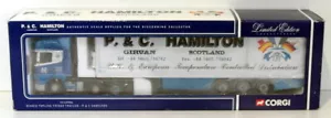Corgi 1/50 Scale CC12906 - Scania Topline Fridge Trailer - P&C Hamilton - Girvan - Picture 1 of 6