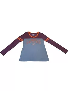 Campus Heritage Virginia Tech VT HOKIES Women's Long Sleeve T-Shirt Size M NWOT - Picture 1 of 5