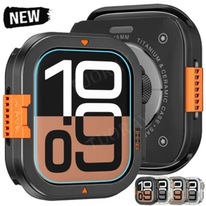 For Apple Series10 46mm / Ultra 1 2 49mm Smart Watch Cover Metal Case Protector - Zdjęcie 1 z 27