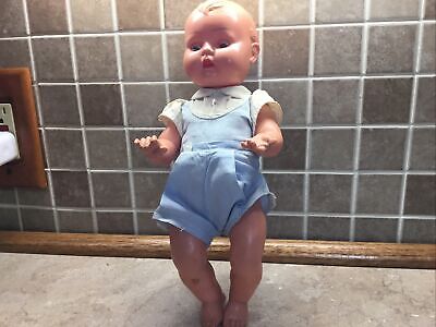 Vintage Toy OK Hong Kong Celluloid 12” Boy Doll • 10$