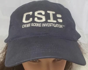 CSI: Tatort Ermittlungsmütze blau mit bestickter Frontkappe verstellbar neu - Bild 1 von 8