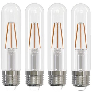 4Pack LED T9 5" Filament Light Bulb, E26, 5W (40W), Clear, 3000K, 500LM - Picture 1 of 6