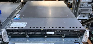SuperMicro 825-7 2U Server 2x Xeon Quad Core X5550 @ 2.66GHz, 72GB RAM, X8DTU-F - Picture 1 of 4