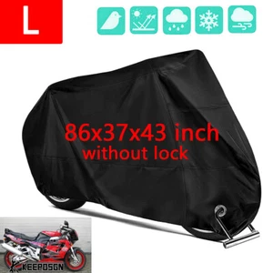 86" Motorcycle Cover Water Dust UV Proof For Suzuki GSXR GS 1100 750 600 Sports - Picture 1 of 12