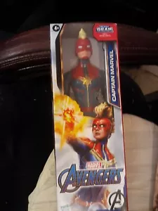 2019 HASBRO~MARVEL~AVENGERS~CAPTAIN MARVEL~12"ACTION FIGURE~NIB~TITAN HERO SERIE - Picture 1 of 4