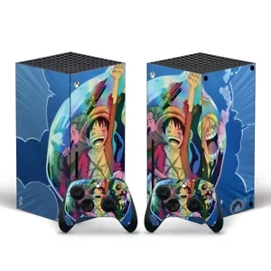 Pellicola adesiva per console e controller Anime Luffy Xbox Series X decalcom... - Foto 1 di 1