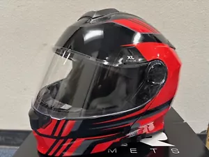 Z1R Solaris 2.0 Modular Motorcycle Street Helmet Slater Red X-Large XL - Picture 1 of 10