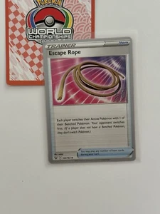 Escape Rope 125/163 2023 Pokemon Campeonato Mundial Variante Estilos de Batalla Casi Nuevo F - Imagen 1 de 2