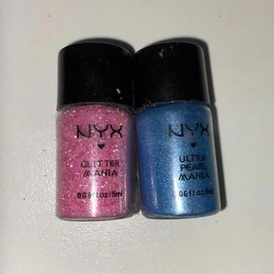 Pacchetto glitter sciolto NYX l Glitter Mania & Ultra Pearl Mania - Foto 1 di 2