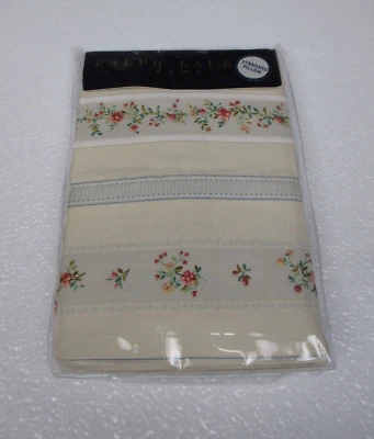 Nuevas fundas de almohada estándar Ralph Lauren JULIANNE azul floral a rayas Foto 1 de 4