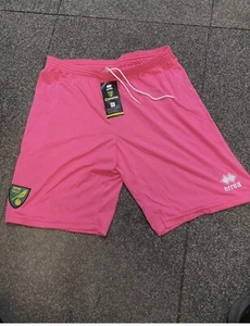 NORWICH CITY MENS ERREA SHORTS , VARIOUS SIZES ............ BNWT - Picture 1 of 5