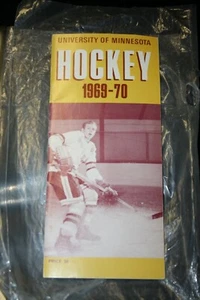 1969-70 University of Minnesota Hockey Media Guide PROGRAM - Picture 1 of 1