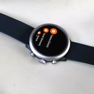 NO GPS FTW4019 Fossil Sport Smartwatch Uomo 43mm Silicone Fitness Grigio Confezione - Foto 1 di 3