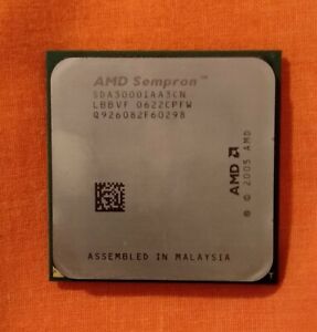 AMD Sempron 64 3000+ 1.6GHz SDA3000IAA3CN Socket AM2 CPU Procesador