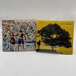 2FER In Between Dreams & All the Light above It Too - Jack Johnson 2CD VG+ & VG+ - Picture 1 of 4