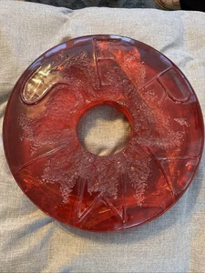 Daniel Meyer Red Life Saver Art Sculpture  - Picture 1 of 4
