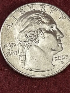 2023 Jovita Idar “ In COD” Error Quarter Cracked Die, Chips, Strike Thru Obv/Rev - Picture 1 of 4
