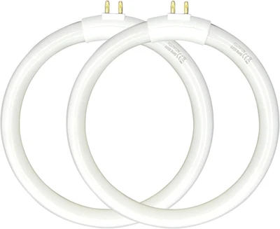 (2Pack) 4.75’’ T4 Type 12W 6400K Circular Bulb Replacement for Magnifier Desk Li - Image 1 of 4