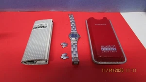 SWISS MADE SWATCH IRONY YAS100G KOMPLETT IM ETUI DAMEN UHR - Bild 1 von 4