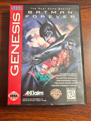Batman Forever (Sega Genesis, 1995) CIB tested - Image 1 of 3
