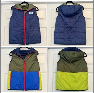 Cotopaxi Teca Calido Reversible Vest Navy Blue Olive Green - Picture 1 of 12