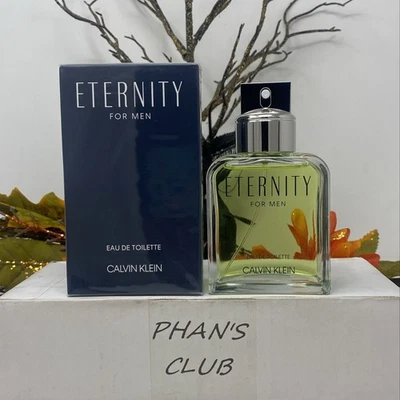Calvin Klein Eternity para hombre 3,3 OZ eau de toilette aromático Fougere colonia Foto 1 de 4