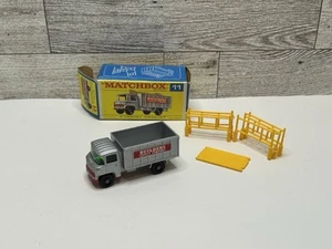Vintage Matchbox Series Silver ‘1969 Scaffolding Builders Supply Compant Trucks - Picture 1 of 10