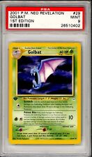 PSA 9 Golbat  29/641st Edition Neo Revelation Mint Pokémon Card