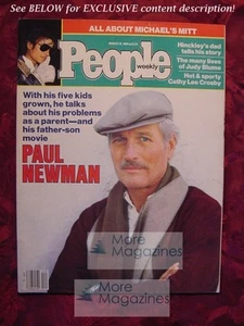 PEOPLE March 19 1984 3/84 PAUL NEWMAN Judy Blume Michael Jordan Robyn Douglass - Foto 1 di 1