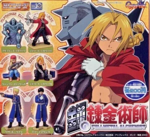 JUEGO DE GASHAPON GACHAPON FULLMETAL ALCHEMIST 1 HG X 6 FIGURA NUEVA BANDAI JAPÓN - Imagen 1 de 5