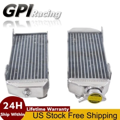 Radiador para Suzuki DRZ400/DR-Z400E 2000-2004 MODELO Y/K1 DRZ400E 2001 2002 2003 Foto 1 de 4