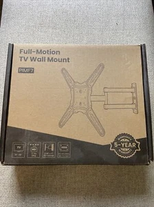 Full Motion TV Wall Mount for 26-60 Inch Flat or Curved Tvs up to 77 Lbs - Picture 1 of 7