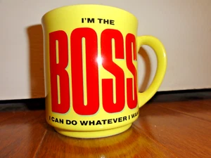 I’m The Boss I Can Do Whatever I Want Vintage Tasse von Paper Greetings - Bild 1 von 8