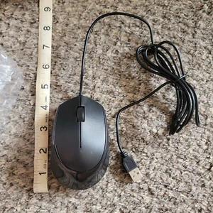 Computer Mouse iMicro MO-205U Wired USB Optical Black AC952B-21 Scroll Wheel new - Picture 1 of 14