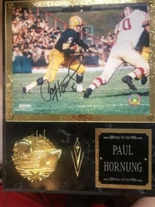 Paul Hornung Fußball Memorabilia - Bild 1 von 4