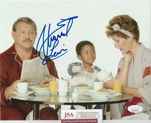 EMMANUEL LEWIS WEBSTER TV SHOW ANNI 80 FIRMATO 8X10 SUSAN CLARK ALEX KARRAS JSA - Foto 1 di 4
