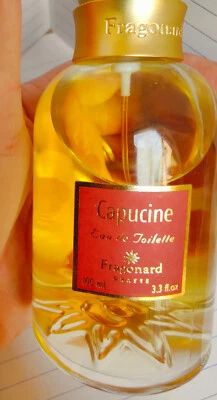 NUEVO Mujer FRAGONARD 100 ML 3.3 fl. Eau de toilette CAPUCINE OZ RARO Foto 1 de 4