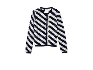 THOM BROWNE Cashmere Cardigan Dangling Loose Threads Sweater Women’s 3 - Picture 1 of 11