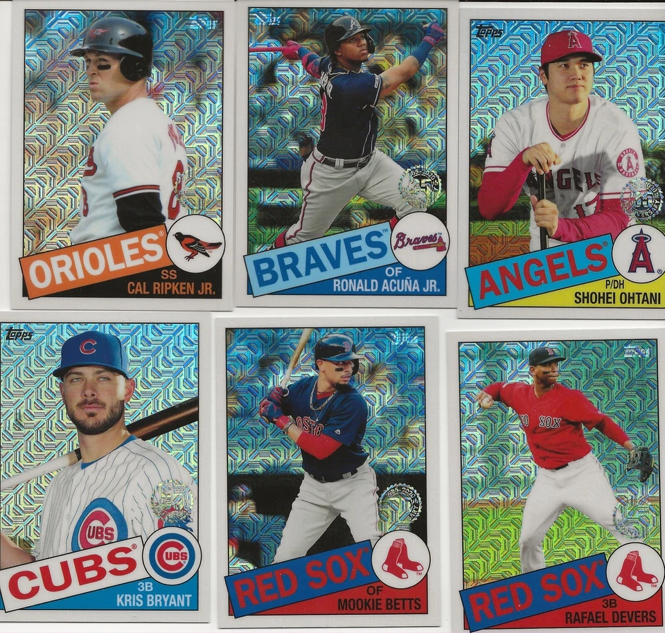 2020 Topps Baseball Silver Pack 1985 Promo - pick your card - Image 1 of 1