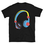 DJ Headphones, Music, Pop Art, Graffiti T-Shirt