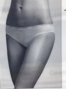 Women’s CALVIN KLEIN Three Colors 95% COTTON BIKINI Underwear - M - 3 Pack..$39 - Picture 1 of 12