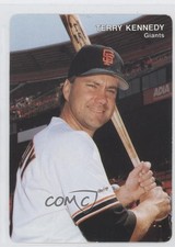 1991 Mother's Cookies San Francisco Giants Stadium Giveaway Terry Kennedy #12
